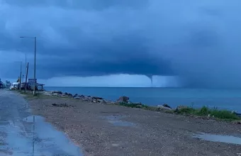 Υδροστρόβιλος στη Χαλκιδική