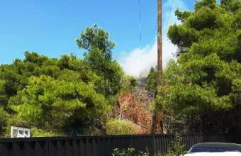 Λευκάδα: Φωτιά στο Πόρτο Κατσίκι