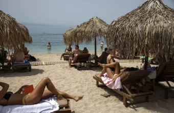 Καύσωνας στην παραλία