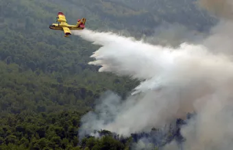 Πυρκαγιές απειλούν ελληνικά μειονοτικά χωριά στην Αλβανία 