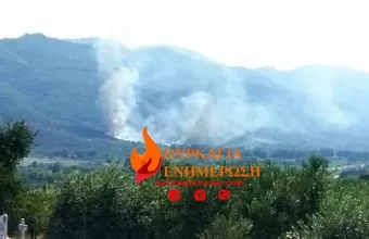 Φωτιά τώρα στην Καβάλα
