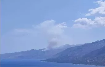 Φωτιά στη Μάνη