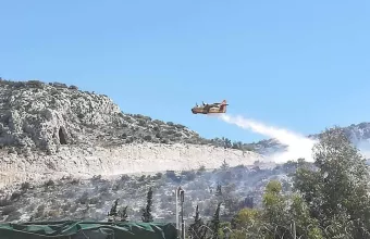Φωτιά στον Ασπρόπυργο