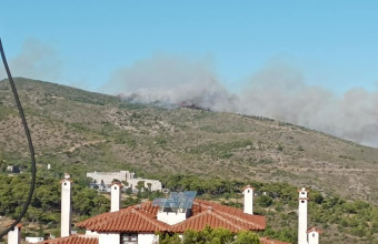 Φωτιά τώρα στην Πεντέλη: Εκκενώθηκε το Εθνικό Αστεροσκοπείο Αθηνών