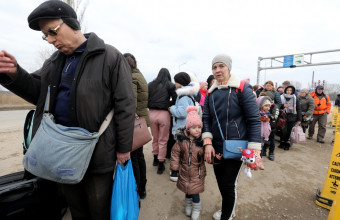 Ουκρανοί πρόεσφυγες 