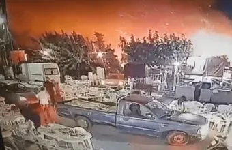 Εκκένωση στο Βραχάσι Λασιθίου