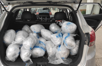 Θεσπρωτία: Συνελήφθη άτομο που μετέφερε πάνω από 77 κιλά κάνναβης