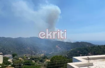 Φωτιά στο Ηράκλειο Κρήτης