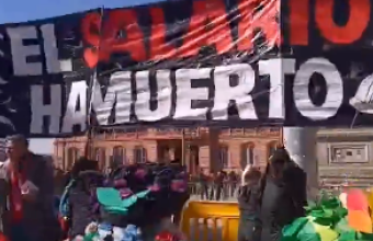 Αργεντινή: Κήδεψαν τον κατώτατο μισθό	