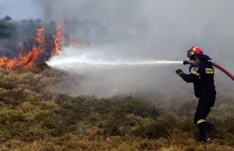 Υψηλός κίνδυνος πυρκαγιάς για τη Δευτέρα 22 Αυγούστου