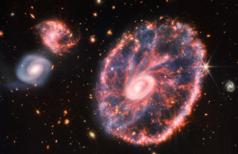 Το διαστημικό τηλεσκόπιο James Webb απαθανάτισε τον γαλαξία Cartwheel