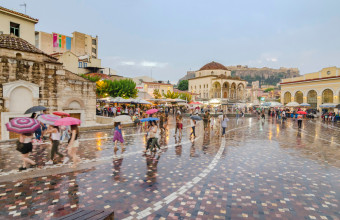 Βροχή Ελλάδα Αύγουστος