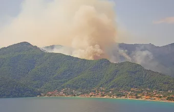 Φωτιά στη Θάσο