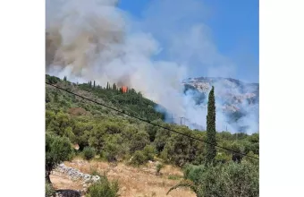 Φωτιά στη Ζάκυνθο