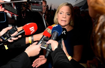 Σουηδία: Προβάδισμα της Μαγκνταλένα Άντερσον δείχνουν τα exit polls