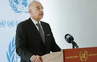 Συνάντηση Δένδια με τον πρόεδρο της Γενικής Συνέλευσης του ΟΗΕ στη Νέα Υόρκη