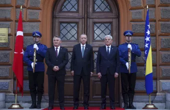 Ο Ερντογάν στη Βοσνία