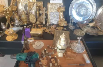 Τα κειμήλια που έκλεψαν οι ιερόσυλοι