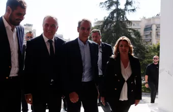 Ο Μητσοτάκης στο ΥΜΑΘ
