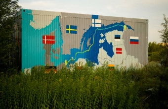 Γκράφιτι του αγωγού Nord Stream 1