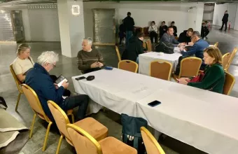 Σε καταφύγιο ξενοδοχείου στο Κίεβο φυγαδεύτηκε ο Επίτροπος Δικαιοσύνης της ΕΕ   