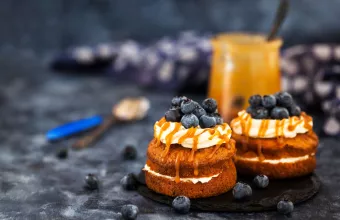 Ατομικά carrot cakes