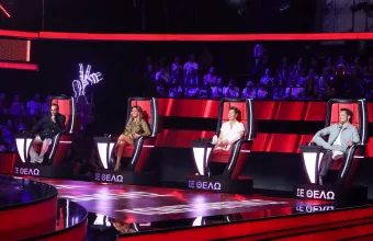 The Voice of Greece: Coaches και διαγωνιζόμενοι τα δίνουν όλα στην προτελευταία blind audition 