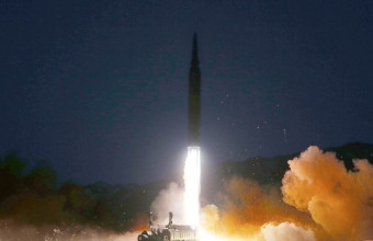 Eκτόξευση πυραύλου από τη Βόρεια Κορέα 
