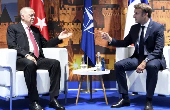 Μακρόν Ερντογάν 