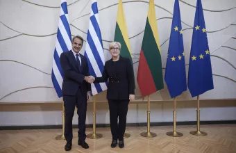 Ο Μητσοτάκης στη Λιθουανία