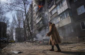 Βομβαρδισμός στην Ουκρανία