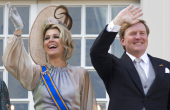 Ο βασιλιάς Willem-Alexander και η βασίλισσα Máxima 