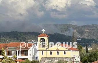 φωτιά στο Λαμπέτι