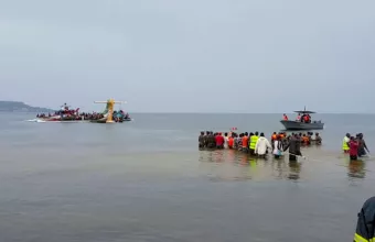 Τρεις νεκροί από το αεροπορικό δυστύχημα στη λίμνη Βικτόρια