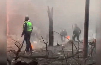 Κίεβο: Βίντεο λίγα λεπτά μετά τη ρωσική επίθεση με τουλάχιστον τρεις νεκρούς 