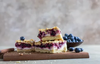 Cheesecake μπάρες 