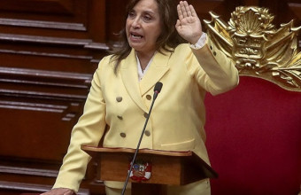 H πρόεδρος του Περού, Ντίνα Μπολουάρτε