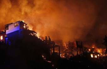 Πυρκαγιές στη Χιλή