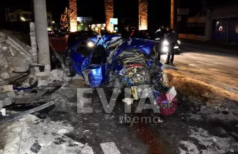 Τροχαίο στη Χαλκίδα