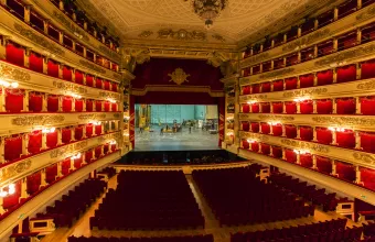 Το περίφημο λυρικό θέατρο La Scala