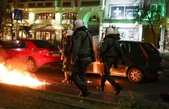 ΜΑΤ στα Εξάρχεια