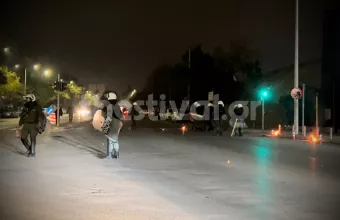 Επεισοδιακή νύχτα στη Θεσσαλονίκη: Επίθεση με μολότοφ σε διμοιρία των ΜΑΤ 