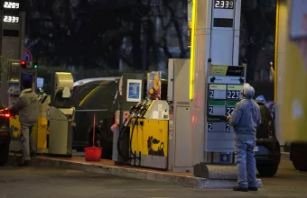 Πρατήριο βενζίνης στην Ιταλία