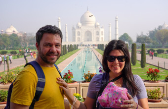 To Happy Traveller στην Ινδία και το Ταζ Μαχάλ