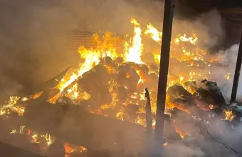 Πυρκαγιά σε ποιμνιοστάσιο στη δυτική Φθιώτιδα
