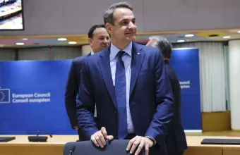 O πρωθυπουργος Κυριάκος Μητσοτάκης