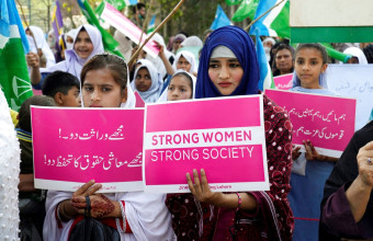 Πακιστάν- ημέρα γυναίκας 
