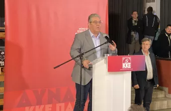 Κουτσούμπας: Πολύ δυνατό ΚΚΕ για να μην τολμήσουν οι φασίστες να ξεμυτίσουν