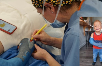 Σικάγο: Γιατροί και νοσοκόμοι μετατρέπονται σε... ζωγράφους για χάρη των μικρών ασθενών - Φωτογραφίες