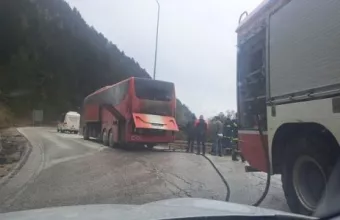 Λεωφορείο στο Μέτσοβο